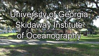 This is UGA Skidaway Institute of Oceanography