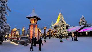 Christmas: Santa Claus Village  Rovaniemi Lapland Finland Arctic Circle home of Father Christmas