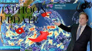 Tropical Storms near landfall in Vietnam, China and Habagat in the Philippines