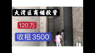 【大湾区生活】【大湾区-东莞】【大湾区商铺-120万屋苑街铺月收租3500】【灣區博士小资讯】【大灣區-東莞】【東莞市沙田鎮樓盘二手屋苑】