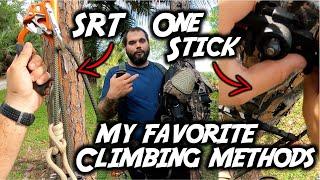 My COMPLETE SADDLE HUNTING and CLIMBING SYSTEM: How I SRT and One-Stick and WHY (SNS 2023-24 #7)