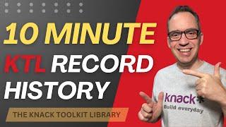 Setting Up KTL Record History in ⏱️10 Minutes