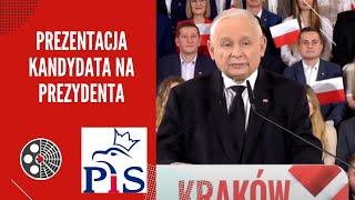 Jarosław Kaczyński - prezentacja kandydata na Prezydenta