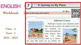 EE 4th standard English work book answers Unit 7 A journey to my place