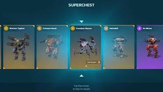 lucky opening transforms my steam account (War Robots)