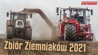 Akcja Ziemniaki 2021 w GPOIW POLFARM1×Grimme 1×Case 1×Steyr 1×John Deere