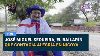 José Miguel Sequeira, el bailarín que contagia alegría en Nicoya