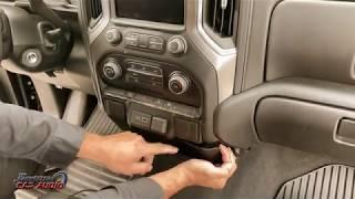 Remove factory stereo Chevy Silverado 2019 and up