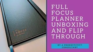 Full Focus Planner by Michael Hyatt Unboxing and Flip Through