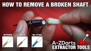 How to Remove a Broken Darts Shaft/Stem Stuck in Your Barrel | Extractor Tool