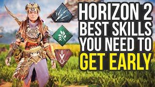 Horizon Forbidden West Best Skills You Need To Get Early (Horizon Forbidden West Tips And Tricks)