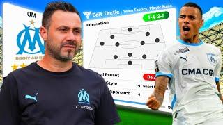 ️ MASTERING DE ZERBI'S OLYMPIQUE DE MARSEILLE 3-4-2-1 TACTICS IN FC 25 