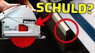 Deine TAUCHSÄGE sägt UNGEAU? WORAN LIEGT DAS?  | #WickisWelt #Splitterschutz