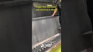 Stone super thin multiwire saw marble block cutting machine, Diamond rope diameter 0.45mm/0.5mm