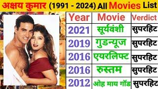 Akshay kumar all movie list (1991-2022)Akshay kumar all movie list name | Akshay kumar hit or flop