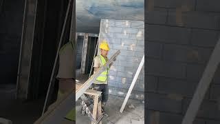 Wall plastering#shorts