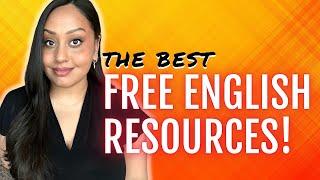 Top 5 FREE English Resources!