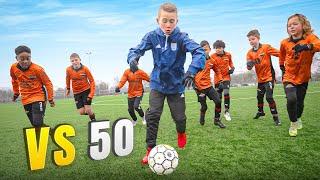 KLEINE MESSI vs 50 VERDEDIGERS 