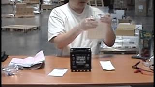 How to Fill and Charge Yuasa YTX14-BS Motorcycle Battery