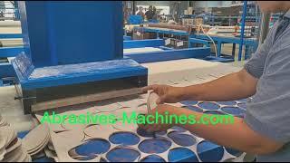 iSharp Abrasive velcro disc Punching machine