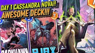 Get Cassandra Nova With This AWESOME Deck! - Marvel Snap Deadpool's Diner Best Decks!