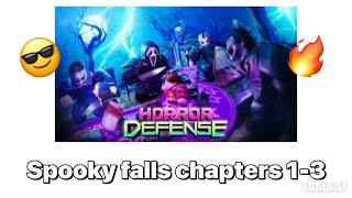 Horror defense spooky falls chapters 1-3