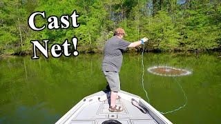 Unboxing a PLUSINNO Cast Net with Aluminum Frisbee!