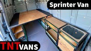 Sprinter Van Camper Conversion in 4 Hours