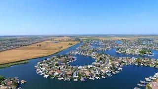 Discovery Bay, CA Aerial Scenery