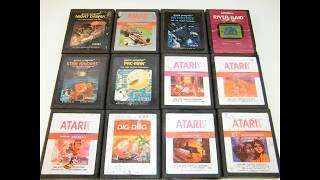 LOT of VINTAGE ATARI GAMES