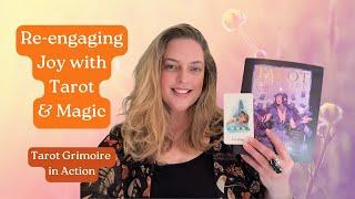 Finding Joy with Tarot and Magic -  Tarot Grimoire Exploration of the Four of Cups