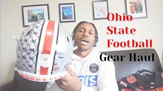 ALL OF MY GEAR I'VE GOTTEN PLAYING FOR OHIO STATE FOOTBALL & GIVEAWAY!