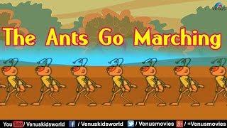 The Ant Go Marching ~ Popular Nursery Rhymes For Kids