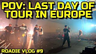 [ROADIE VLOG #9] Final Show Day in Dresden, Germany (On Tour w/ Electric Callboy)