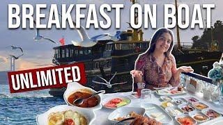 ISTANBUL | Turkish breakfast Bosphorus cruise. IS IT WORTH IT?