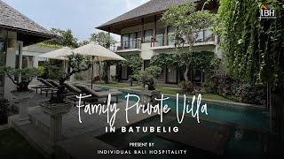 5 Bedroom Private Villa in Batubelig Near Seminyak Beach by Individual Bali Hospitality