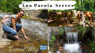 GREECE Travel Vlog: Day trip to Ano Poroia-SERRES #Serres |Olga-Maria Riante