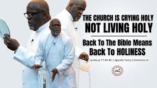 The Church Is Crying Holy Not Living Holy