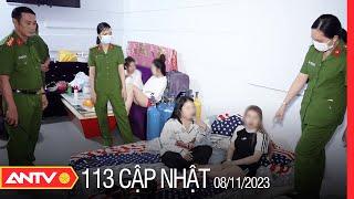 Bản tin 113 online cập nhật ngày 8/11: Bắt quả tang 6 nam, nữ bay lắc trong phòng trọ lúc nửa đêm