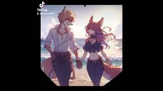 Anime Fox girl x Fox boy forever 🩷🩵️