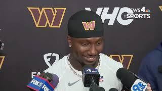 Deebo Samuel: Jayden Daniels "can make every throw" and Kliff Kingsbury is the "offensive guru."