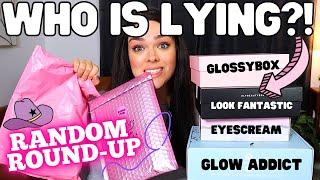 One Of Them Is LYING?! Unboxing 6 Subscription Boxes | Random Round-Up