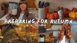 Autumn is coming!  | Cozy Autumn Vlog, Slow Living, Cozy Cabin Stay, Countryside Vlog, Cosy Vlog