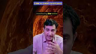 CISM Vs CISSP | An Overview with a Difference | 2024 | Cybernous