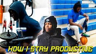 DAY IN THE LIFE: How I Stay Productive | Camera Gear | Basketball Workout | Tips To Stay Productive