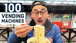 Japan's Crazy Vending Machine Food in Tokyo