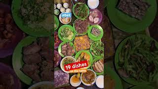 19 dishes on the table #naturalife #dak #farm #farmernaturallife #food