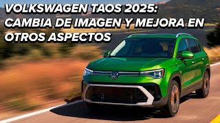 Volkswagen Taos 2025: así es la actualización del SUV hecho en México que quiere volver a dominar