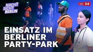 Gewalt, Diebstahl, Sexualdelikte: Awareness-Team hilft im Berliner Mauerpark | NACHTSICHT Berlin