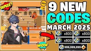 LATESTMARCH 2025️THE SPIKE VOLLEYBALL STORY COUPON CODES * THE SPIKE VOLLEYBALL REDEEM CODES